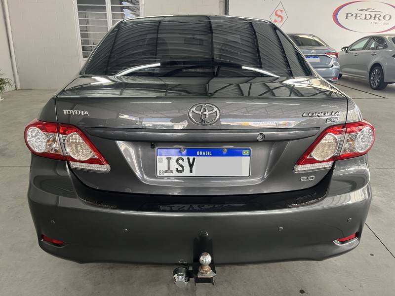 TOYOTA - COROLLA - 2012/2013 - Cinza - Sob Consulta