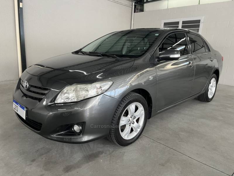 TOYOTA - COROLLA - 2011/2011 - Cinza - Sob Consulta