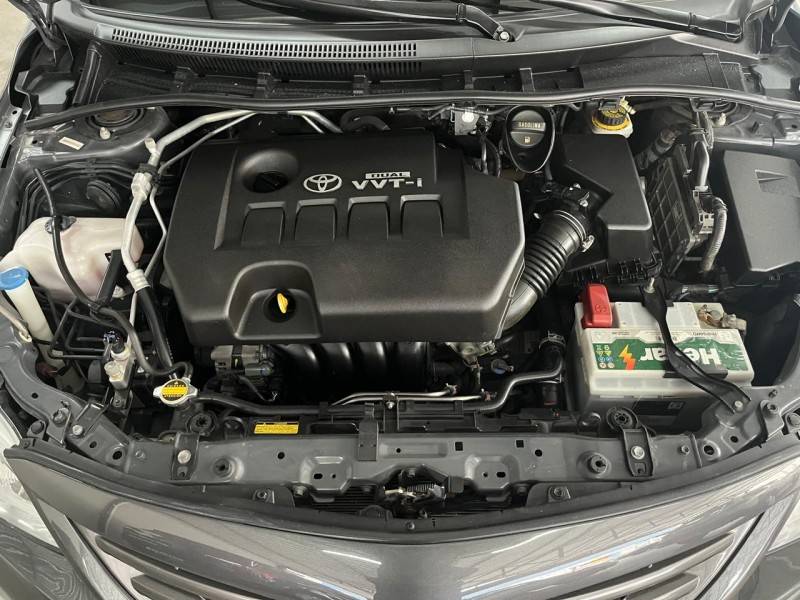 TOYOTA - COROLLA - 2012/2013 - Cinza - Sob Consulta